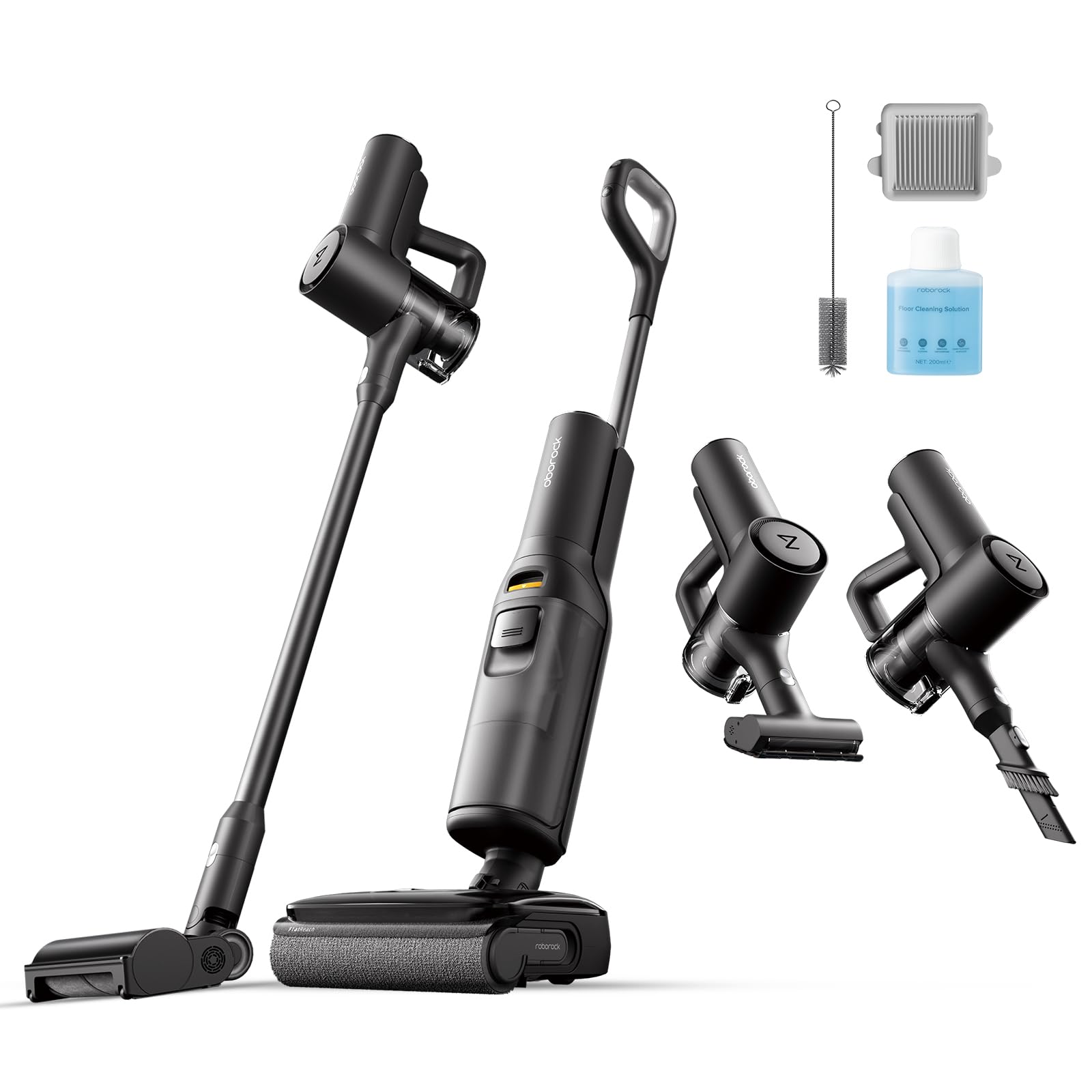 Roborock F25 ace Combo – جاروبرقی تر و خشک هوشمند با شست‌وشوی خودکار و مکش ۲۰٬۰۰۰ پاسکال