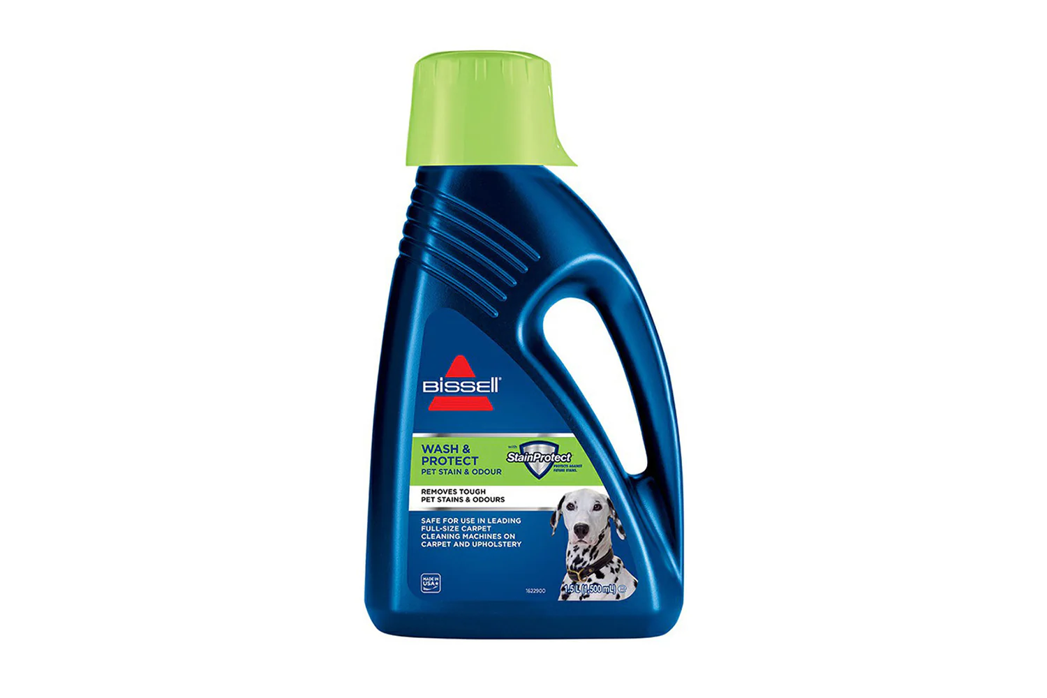 BISSELL Wash & Protect Carpet Pet Stain & Odour Cleaning Formula – Eliminates Tough Pet Stains, Neutralizes Odours, Safe for Carpets & Upholstery, Fresh Scent