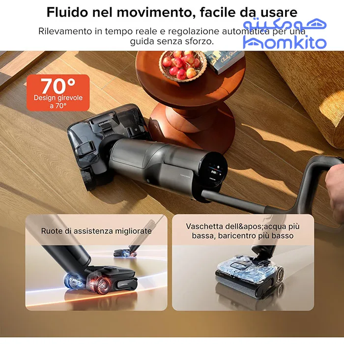 جارو شارژی زمین شوی روبوراک مدل Roborock F25 ACE Pro - Image 3
