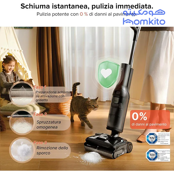 جارو شارژی زمین شوی روبوراک مدل Roborock F25 ACE Pro - Image 4