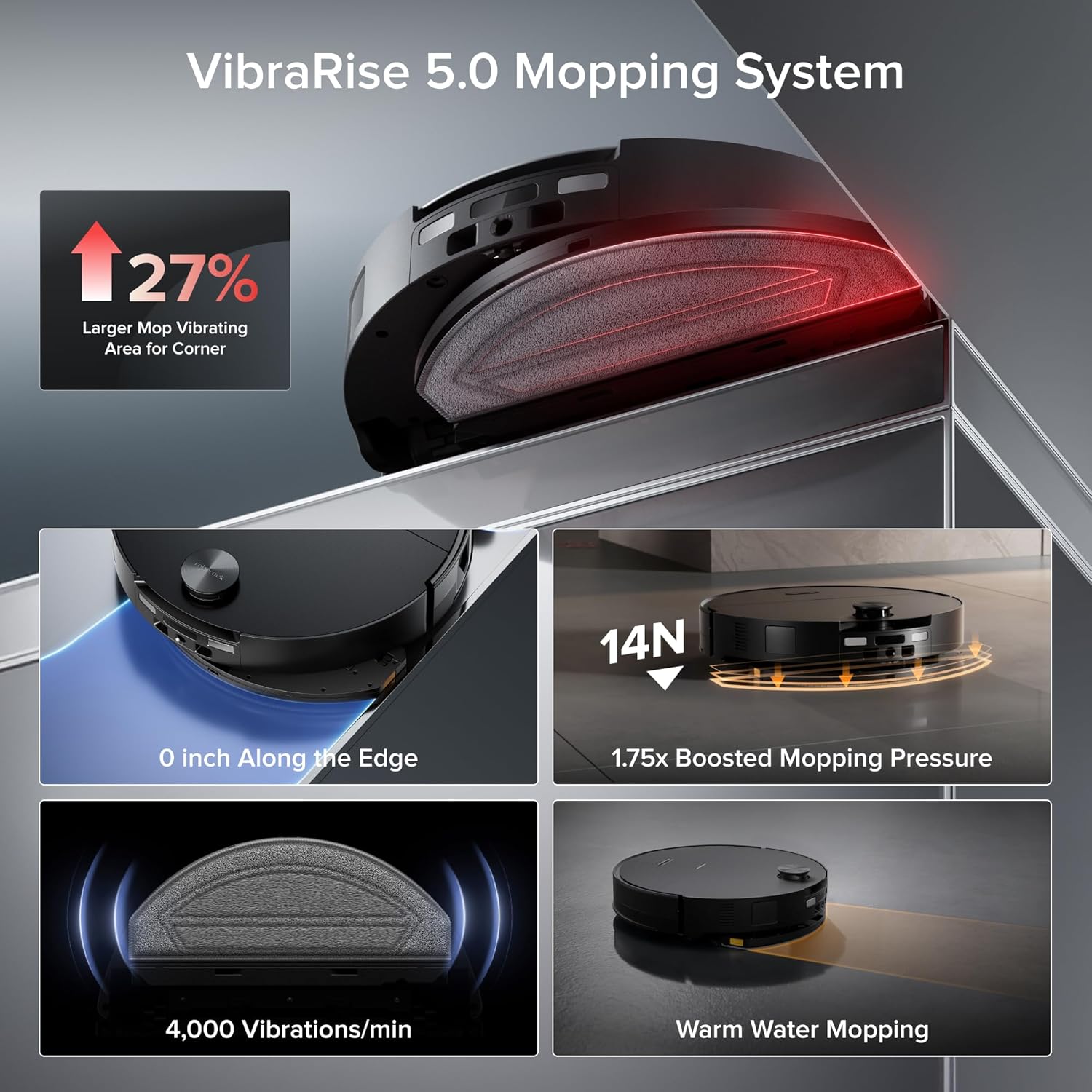 جارو رباتیک روبوراک مدل Roborock saros 20 sonic - Image 2