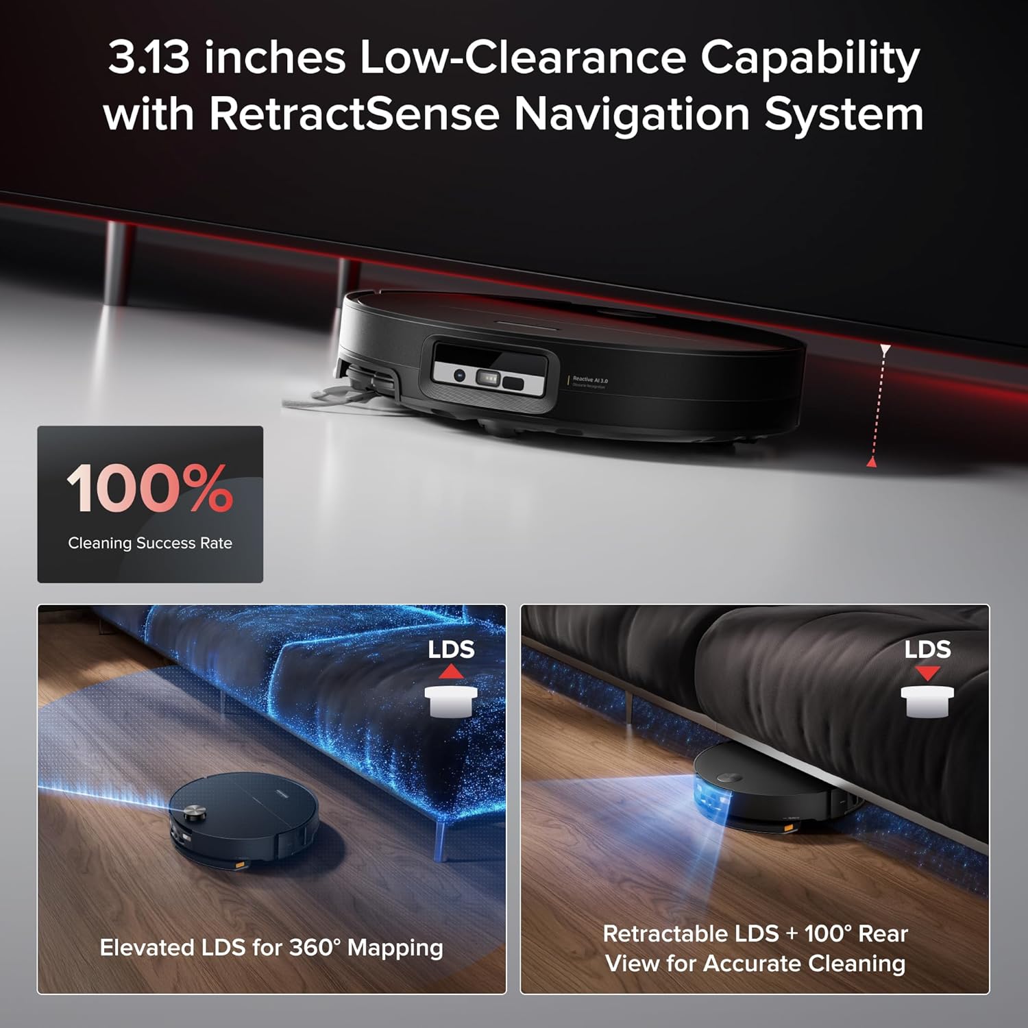 جارو رباتیک روبوراک مدل Roborock saros 20 sonic - Image 6