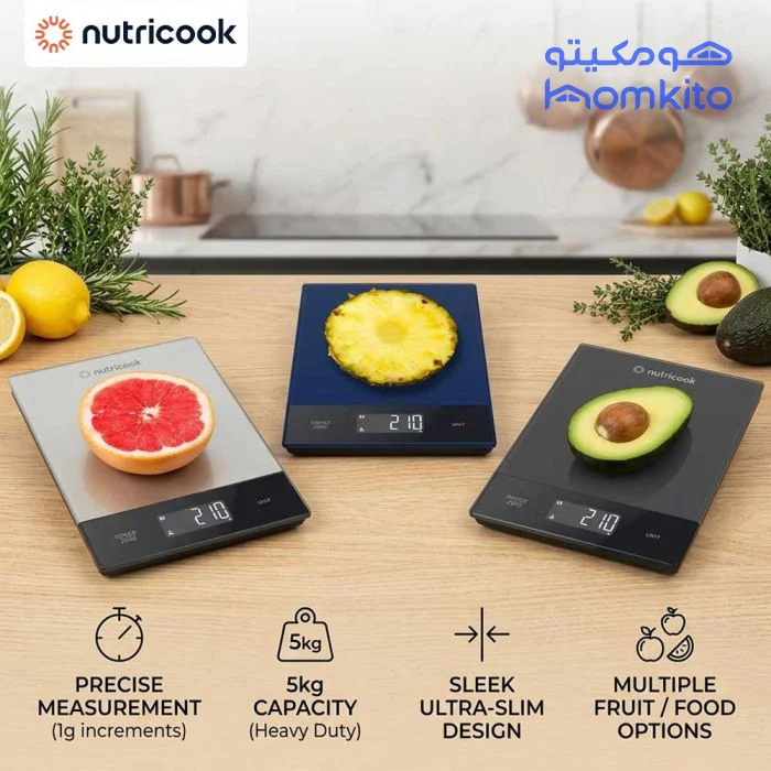 ترازوی آشپزخانه نوتریکوک مدل Nutricook KS205S - Image 2