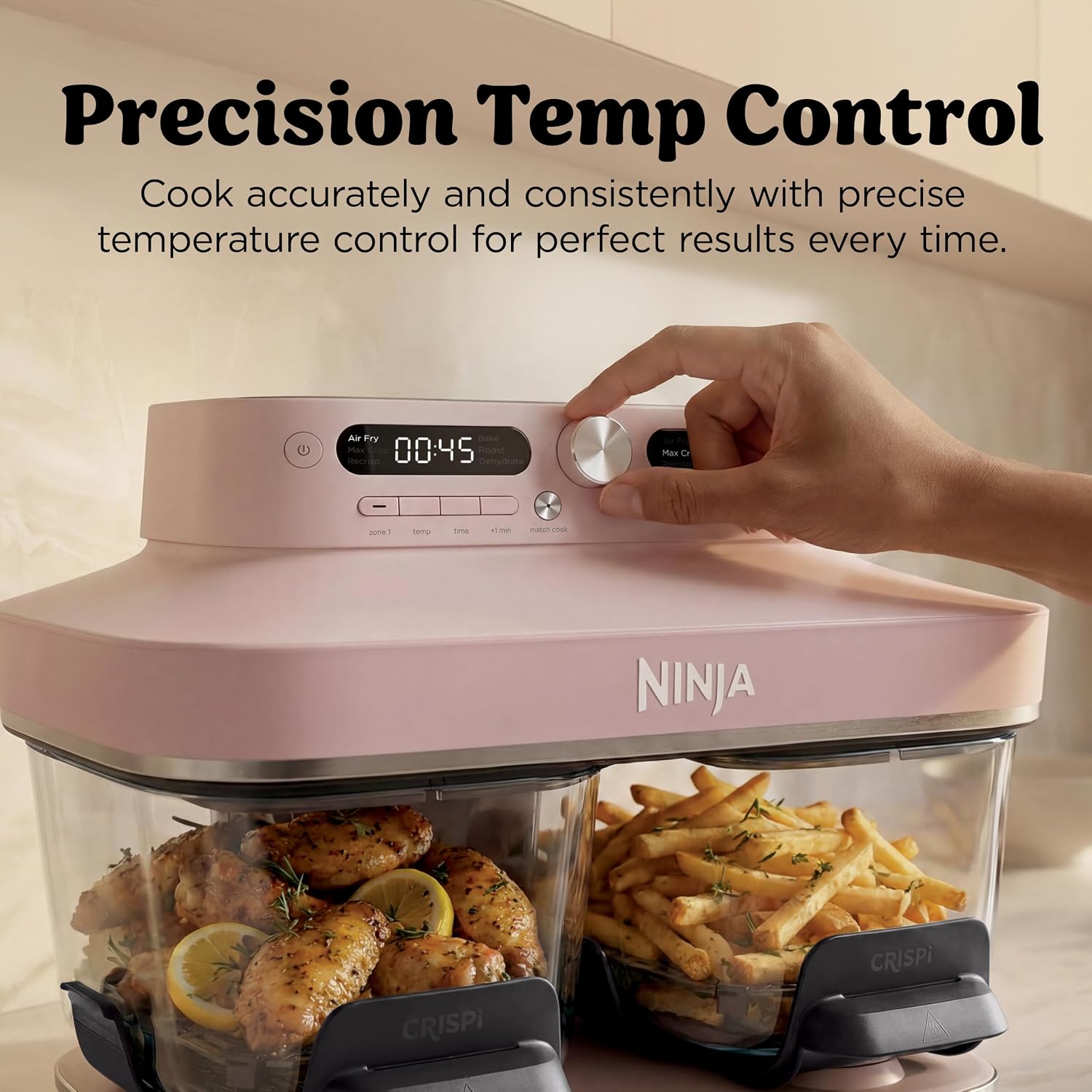 سرخ کن نینجا مدل Ninja Crispi DD101-سفارش اروپا - Image 9