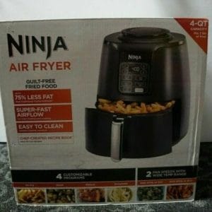 ظرفیت سبد در سرخ کن نینجا مدل AF100