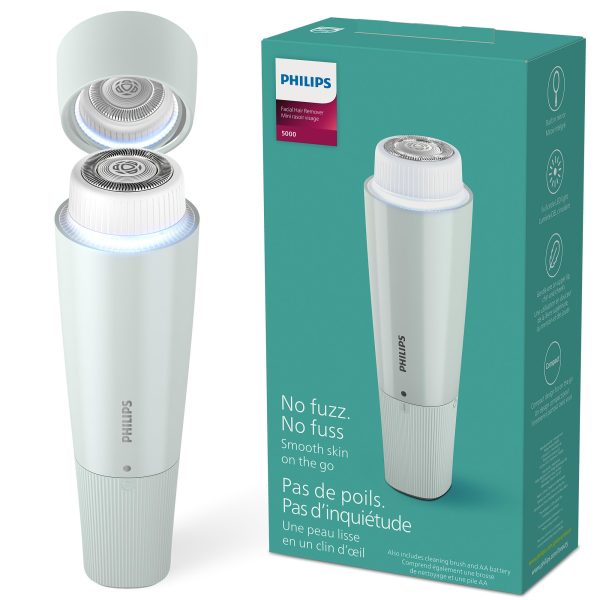 پیش‌نمایش ویدیوی ماشین اصلاح صورت بانوان فیلیپس Philips BRR474/00 سفارش ایالات متحده