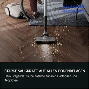 پارویی مجهز به چراغ LED در جاروبرقی آاگ مدل AEG AB81U1SW