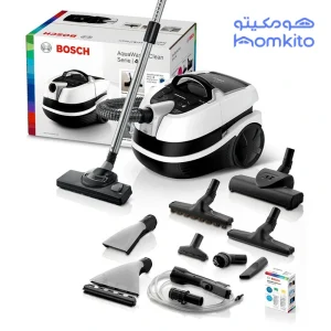 حداکثر توان در جارو برقی آب و خاک بوش Bosch BWD421PRO