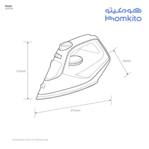 سیستم ضدچکه در اتو بخار الکترولوکس مدل Electrolux EDB1730