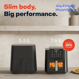 ظرفیت در سرخ کن نوتریکوک مدل NUTRICOOK AFS200