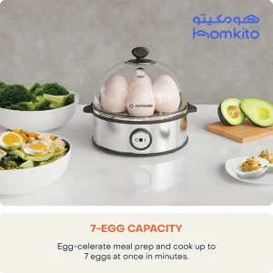ظرفیت در تخم مرغ پز نوتریکوک مدل NUTRICOOK NC-EC360