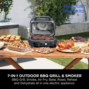 برنامه‌های پخت در گریل باربیکیو برقی نینجا مدل NINJA Ninja Woodfire Pro OG901