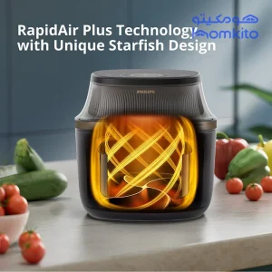 ظرفیت در سرخ کن فیلیپس مدل Philips NA342