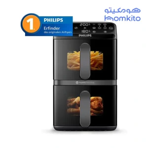 چیدمان سبدها در سرخ‌ کن فیلیپس مدل Philips NA460