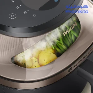 محدوده دما در سرخ کن فیلیپس مدل Philips NA547+بخارپز