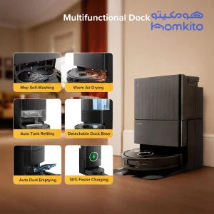 سیستم ضدگره در جارو رباتیک روبوراک Roborock QRevo C