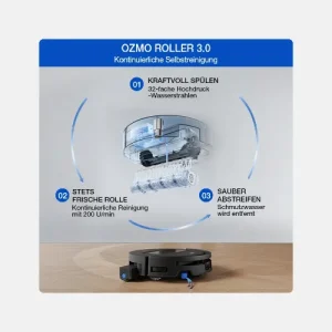 یستگاه تمام‌اتوماتیک OMNI در جارو رباتیک اکووکس مدل DEEBOT T90 MAX PRO OMNI + نصب و راه‌اندازی رایگان + نسخه گلوبال + ۱۸ ماه ضمانت