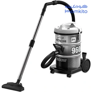 ظرفیت مخزن گردوغبار در جاروبرقی سطلی هیتاچی مدل CV-960F