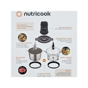 نمایشگر در خردکن نوتریکوک مدل Nutricook CH6000