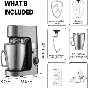 جنس کاسه در همزن کاسه دار نوتریکوک مدل NC-SM330